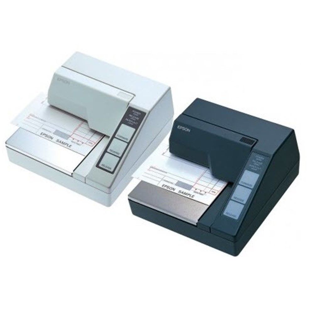 Epson TM-U295 (272): Serial, w/o PS, ECW TM-U295 Slip Printer/ White/  RS-232C