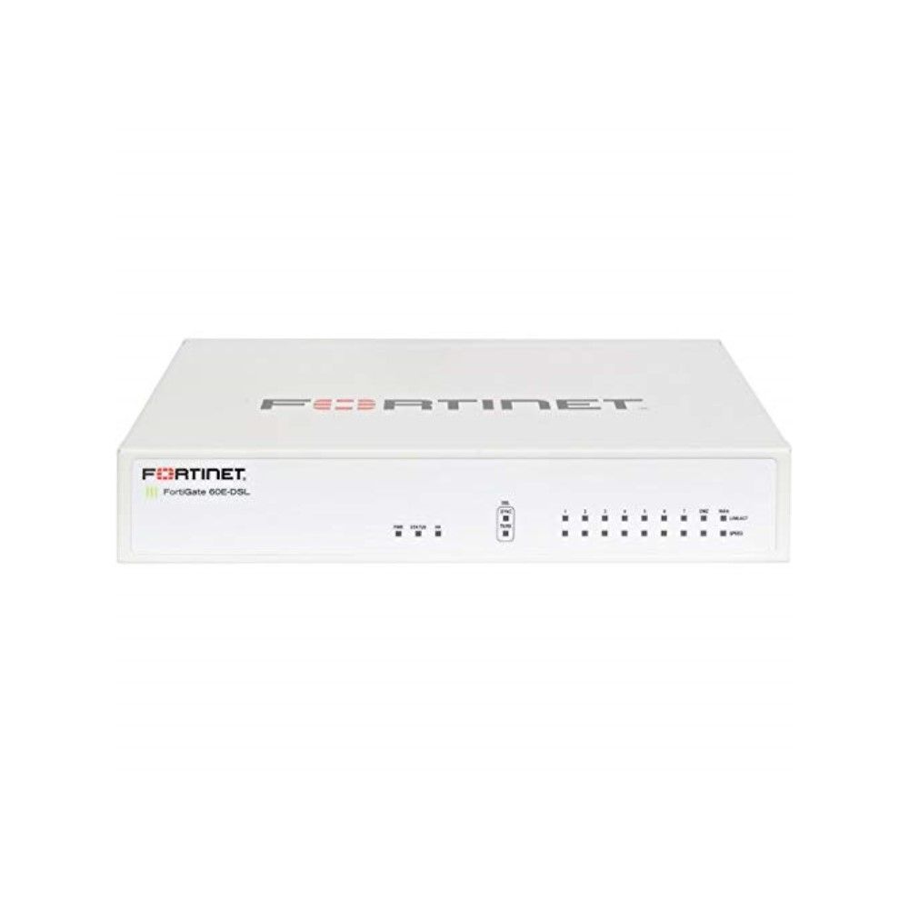 Fortinet FortiGate 60E DSL 3YR Bundle Hardware plus 24x7 FortiCare and  FortiGuard Unified (UTM) Protection