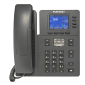 FortiFone-280B Entry level IP phone with 2.4 inch color screen, 6 programmable keys, PoE and 10/100 LAN and PC connections.