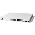 Cisco Catalyst 1300-24FP-4G Managed Switch, 24 Port GE, Full PoE, 4x1GE SFP, Limited Lifetime Protection (C1300-24FP-4G)