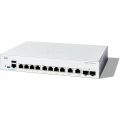 Cisco Catalyst 1300-8T-E-2G Managed Switch, 8 Port GE, Ext PS, 2x1GE Combo, Limited Lifetime Protection (C1300-8T-E-2G)