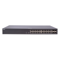 RUCKUS ICX 8100 1RU Switch, 24×10/100/1000 Mbps PoE+ 802.3at, 30W Class 4 ports, 4×10GbE SFP+ uplink-ports, 370W PoE budget